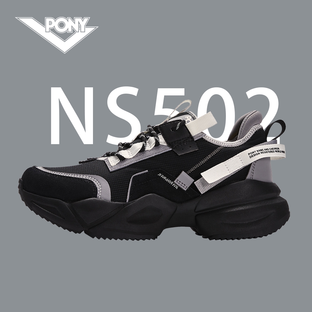 【PONY】NS502潮流慢跑鞋 中性款 兩色