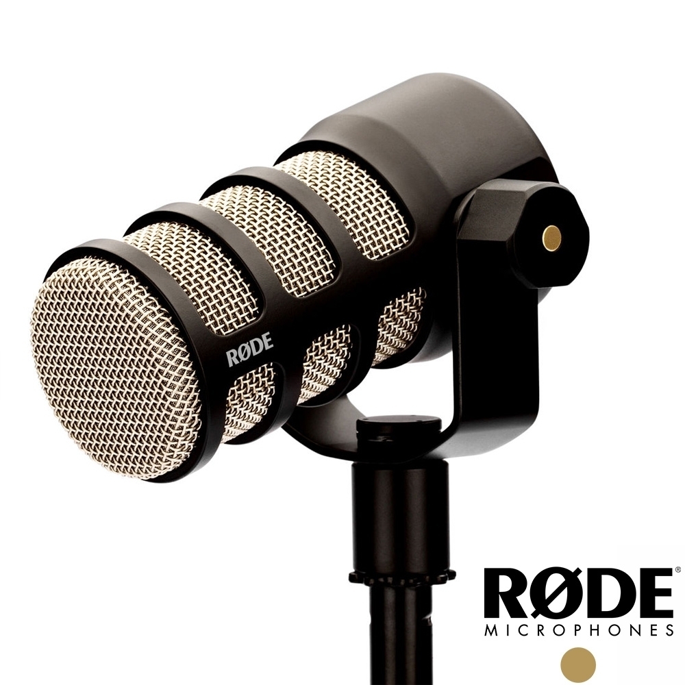 RODE PODMIC 廣播級動圈式麥克風│可搭Caster Pro 直播用 (公司貨)