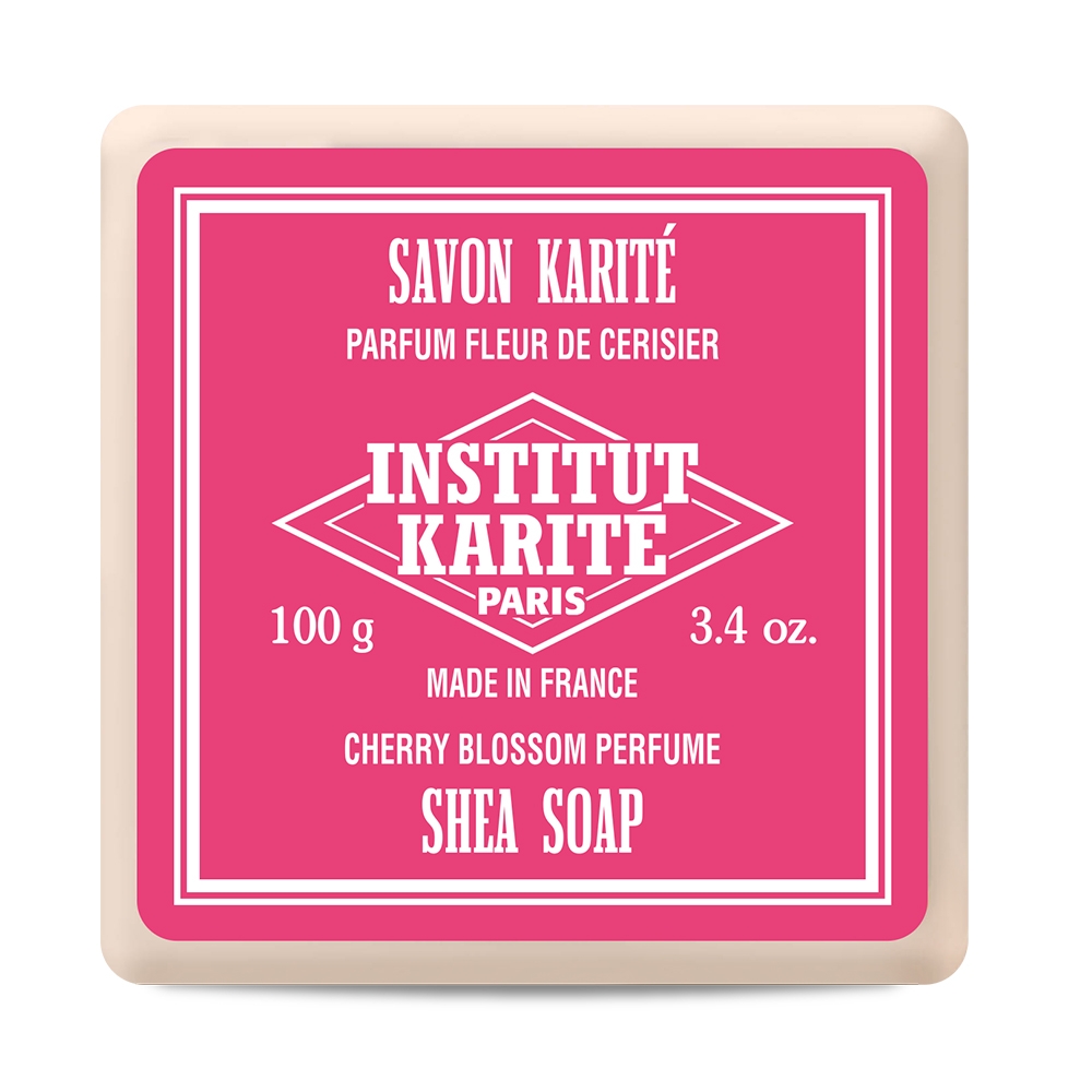 (即期品)Institut Karite Paris 巴黎乳油木 櫻花花園香氛手工皂 100g