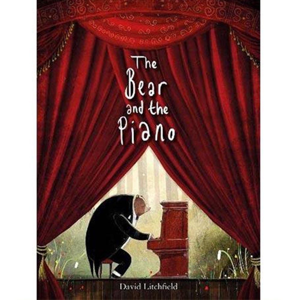 The Bear And The Piano 森林裡的鋼琴師精裝繪本 | 拾書所