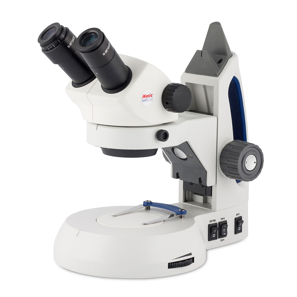 【Motic】Swift30S 20x/40x 雙眼LED蓄電三光源解剖實體顯微鏡