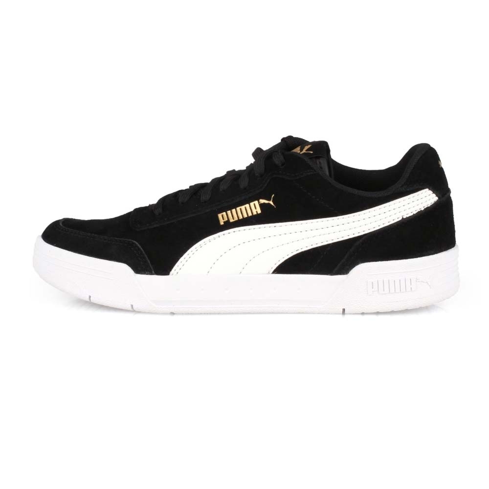 PUMA 大童復古休閒鞋 Caracal SD Jr 黑白金