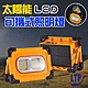【LTP】100W太陽能LED磁吸照明燈/手提探照燈/地攤高亮度LED燈/露營探照燈 product thumbnail 1