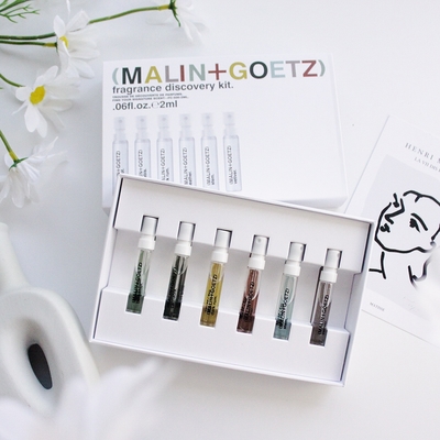 MALIN+GOETZ 香氛體驗禮盒[大麻草+佛手柑+萊姆酒等]2mlX6-香水航空版