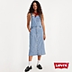 Levi's 女款 排釦式牛仔吊帶長裙 product thumbnail 1