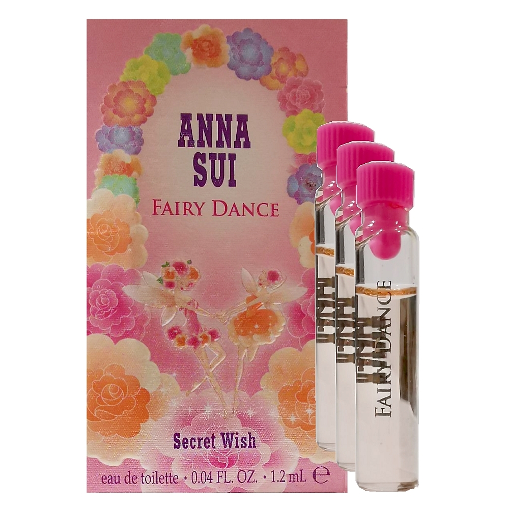 ANNA SUI Secret Wish Fairy Dance 漫舞精靈淡香水 1.2ml x 3