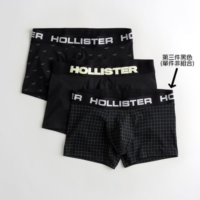 Hollister Co. HCO Hollister 男性內褲 單件 黑色 1907