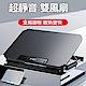 靜音雙風扇金屬表面 筆電散熱器 底座托架 product thumbnail 1