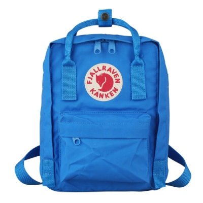 Fjallraven 瑞典北極狐 Kanken Mine瑞典後背包/空肯包/方型後背包(迷你/聯合藍)