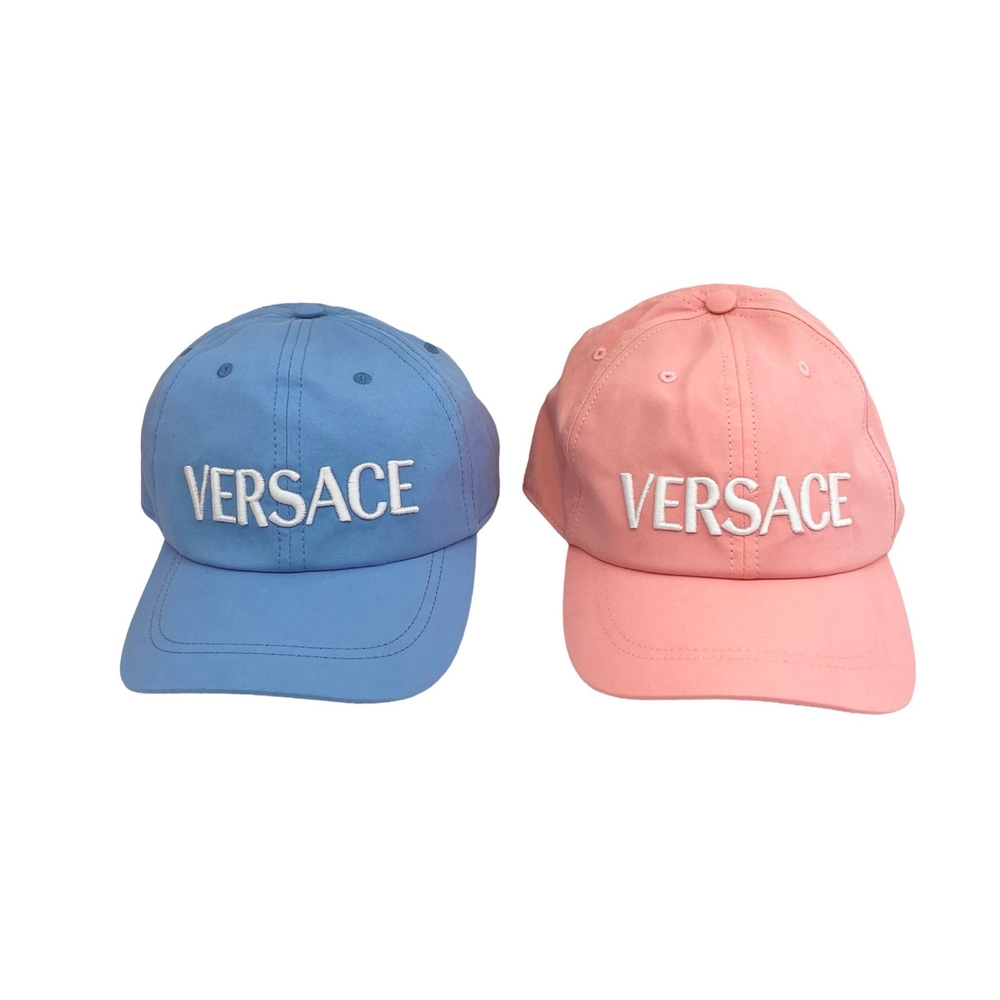 VERSACE 凡賽斯經典刺繡LOGO棒球帽(兩色任選)(均一價)