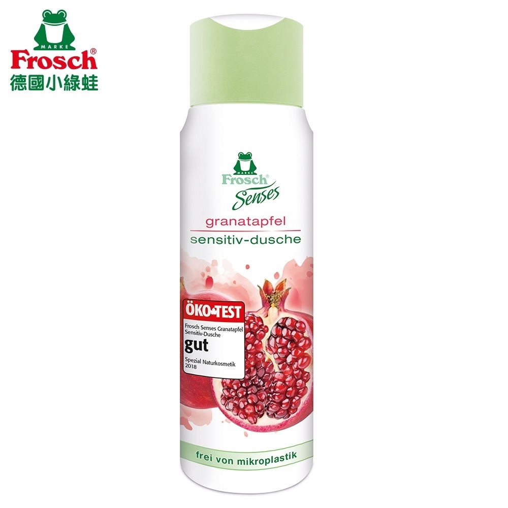 Frosch德國小綠蛙 石榴植粹淨膚pH5.5沐浴乳300ML