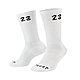 Nike 襪子 Jordan Essentials Crew Socks 男女款 白 長襪 高筒 針織 三雙入 DA5718-100 product thumbnail 1