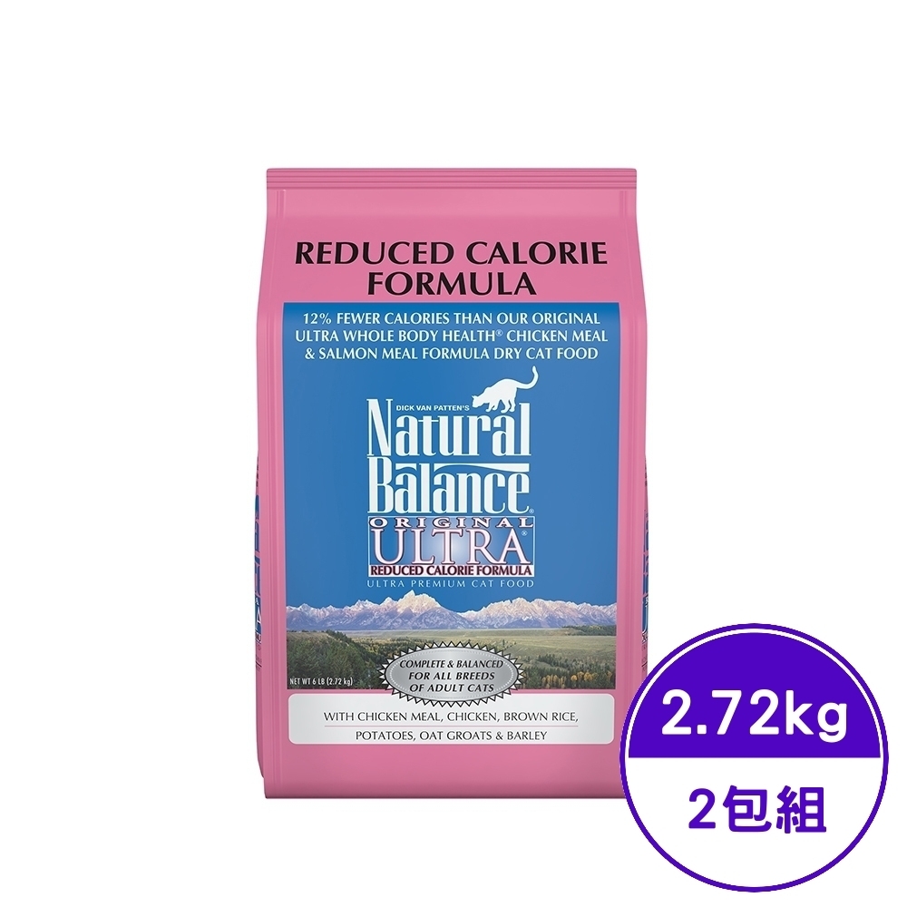 Natural Balance 特級成/老貓低卡調理配方 6LBS/2.72kg 2包組