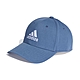 Adidas BBALL CAP COT 男款 女款 藍色 休閒 運動 戶外 棒球帽 II3514 product thumbnail 1