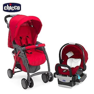 chicco-SimpliCity 都會輕便推車+KeyFit 手提汽座(2色)