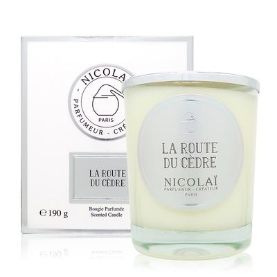 Nicolai La Route du Cèdre 雪松之路香氛蠟燭 190g (平行輸入)