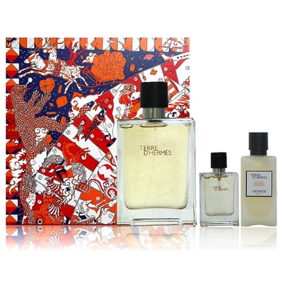 Hermes Terre D Hermes 大地淡香精禮盒 (75ml+12.5ml+40ml)