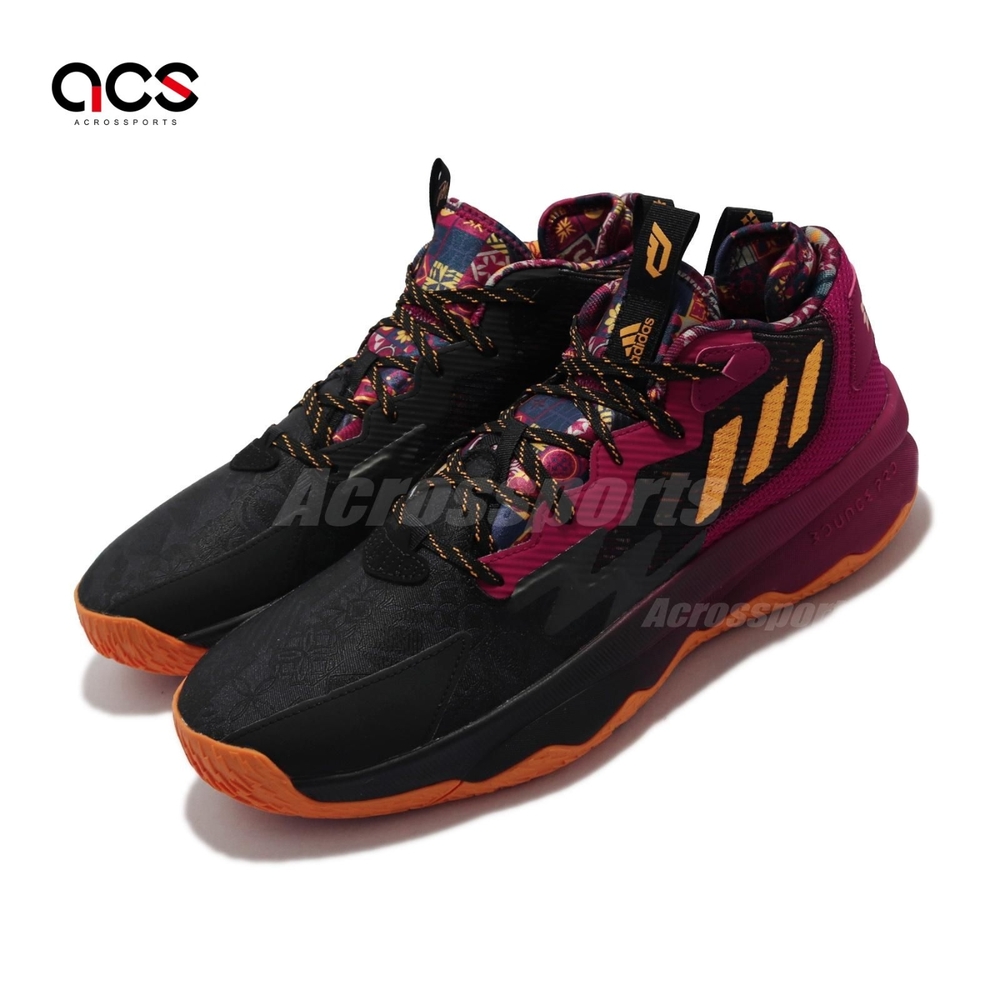 Adidas 籃球鞋 Dame 8 MIC 運動 男鞋 愛迪達 CNY 明星款 避震 包覆 黑 紅 GW1816