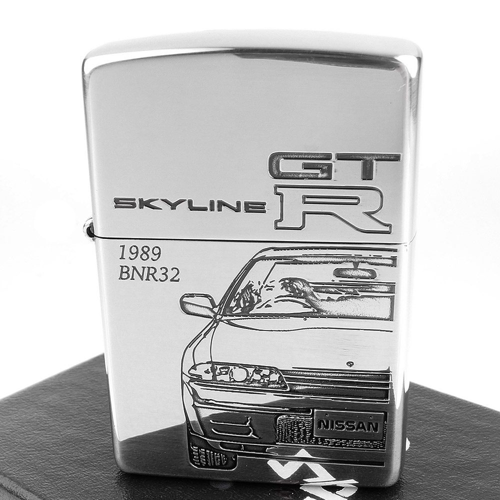 ZIPPO 日系~日產NISSAN SKYLINE GT-R 50週年-第三代BNR32 | 打火機