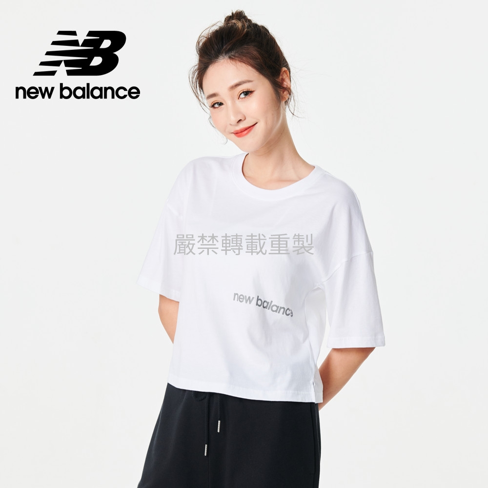 [New Balance]短袖上衣_女性_白色_AWT23513WT