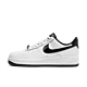 Nike AIR FORCE 1 07 LV8 EMB男休閒鞋-白黑-DR9866100 product thumbnail 1