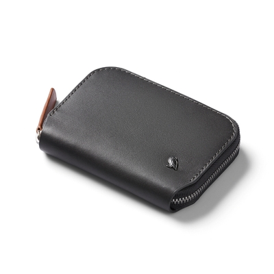 Bellroy Folio Mini 拉鍊皮包 零錢包 卡片收納包 RFID防盜 送禮首選-炭灰色