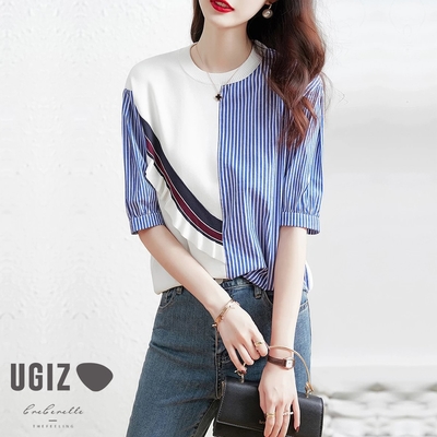 UGIZ-HOT熱銷日系簡約針織衫-白色(M~XL)