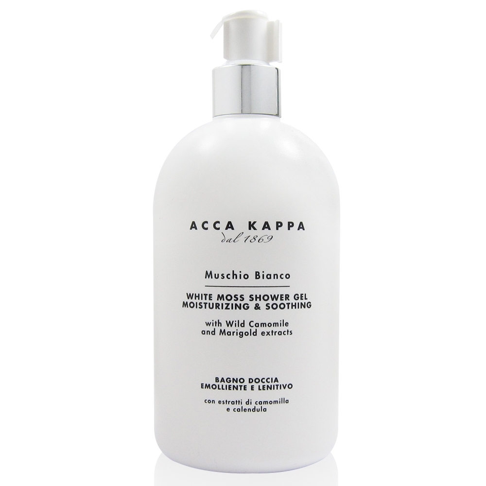 ACCA KAPPA WHITE MOSS 白麝香保濕沐浴膠 500ML