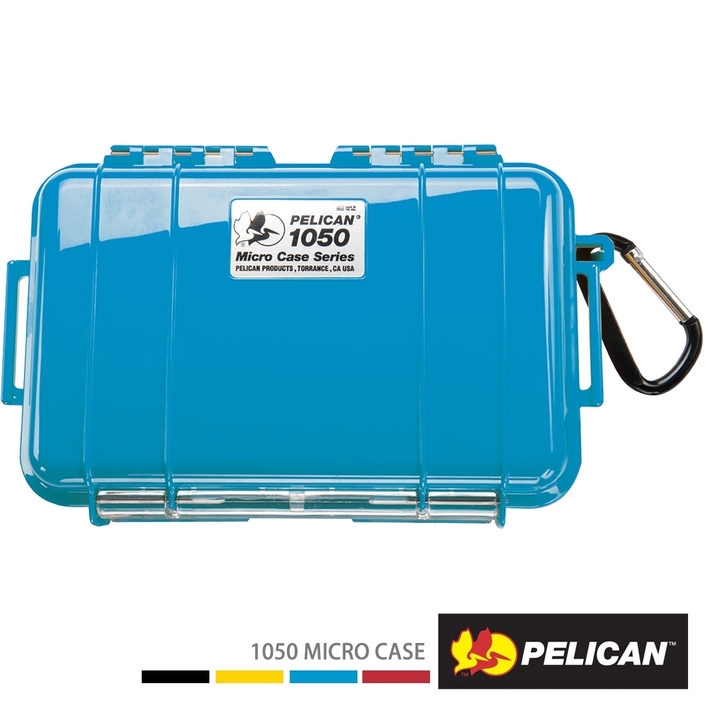 美國 PELICAN 1050 Micro Case 微型防水氣密箱-(藍)