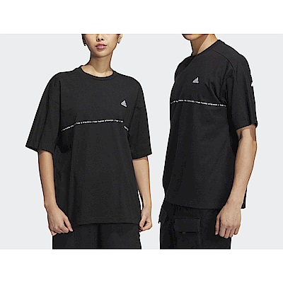 Adidas Word S/S Tee IA9431 男女 短袖 上衣 T恤 亞洲版 運動 訓練 寬鬆 棉質 黑