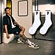 Puma 長襪 Fashion Crew Socks 白 深藍 中筒襪 休閒襪 E SO瘦子款 襪子 BB146801 product thumbnail 1