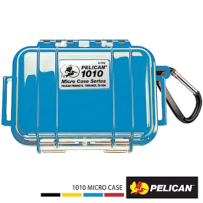 美國 PELICAN 1010 Micro Case 微型防水氣密箱-(藍)