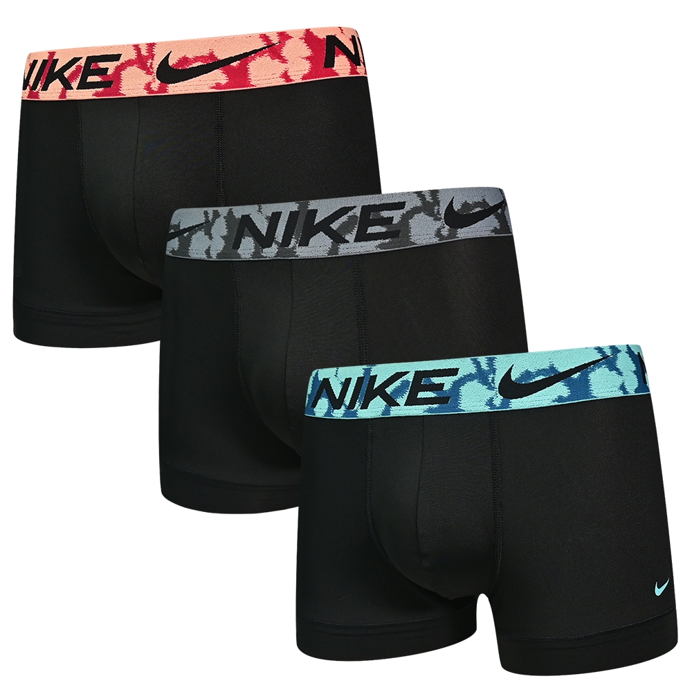 Nike Dri-FIT Essential Micro 速乾貼身平口褲/四角褲 NIKE內褲-迷彩系列 三入組