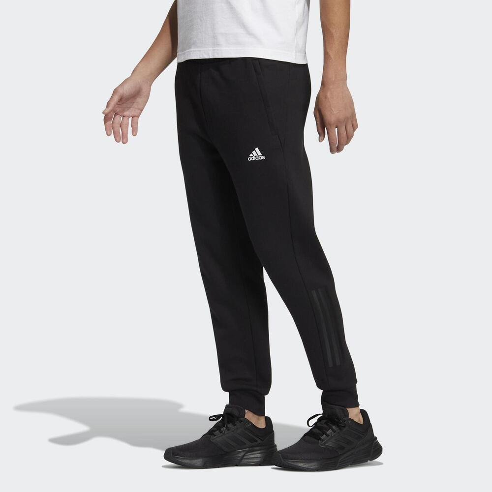 Adidas Mh Slim Knpnt HN8984 男 長褲 運動 休閒 舒適 合身 亞洲尺寸 黑