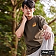 JEEP 男裝 山脈圖騰印花短袖T恤-綠色 product thumbnail 1