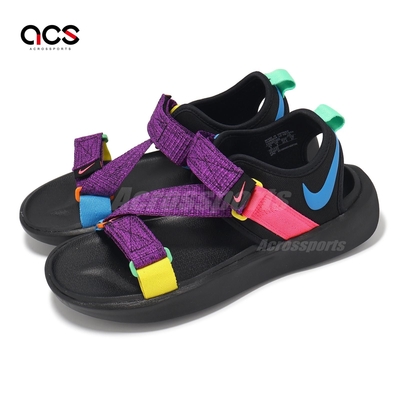 Nike 涼鞋 Vista Sandal 男鞋 藍 紫 魔鬼氈 緩衝 涼拖鞋 FN9327-040