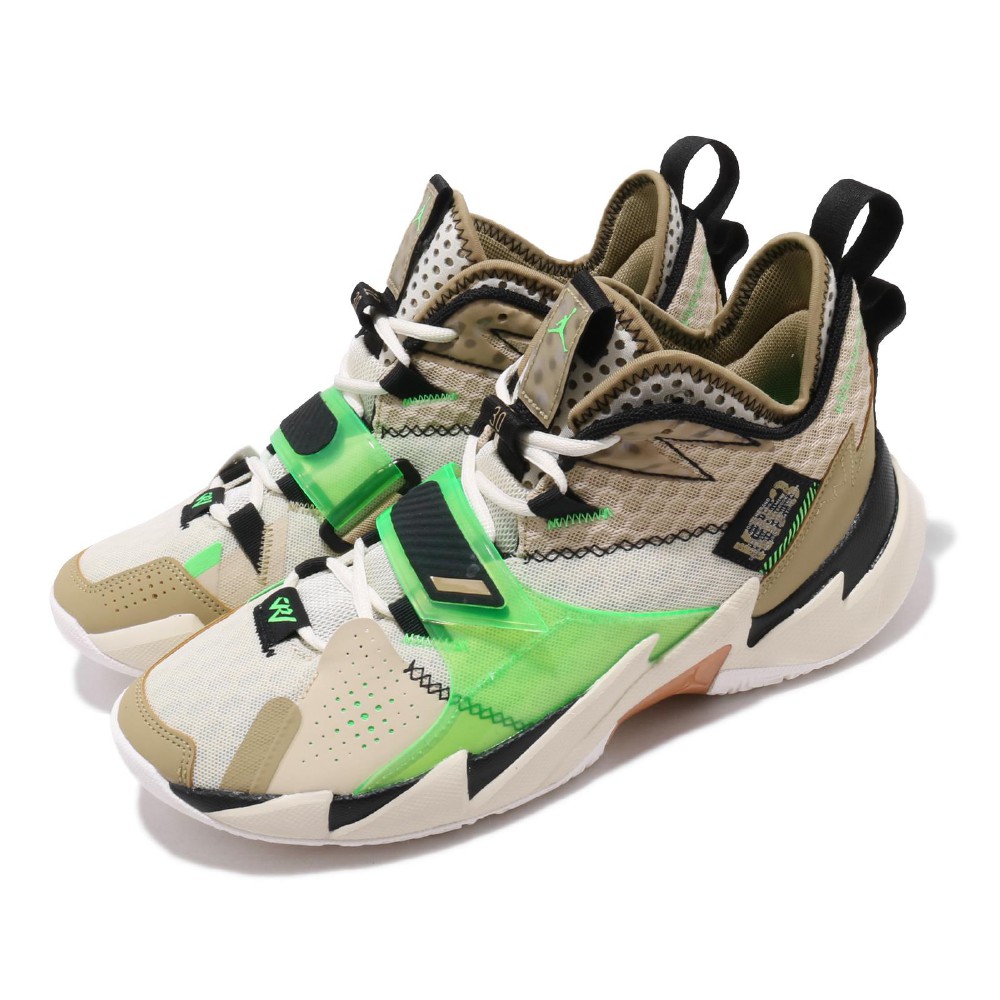 Nike 籃球鞋 Why Not Zer0 3代 PF 男鞋 忍者龜 威少 3代 喬丹 XDR耐磨 米 綠 CD3002200