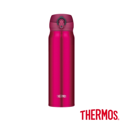 THERMOS膳魔師 超輕量彈蓋不鏽鋼真空保溫瓶0.6L(JNL-602-GR)