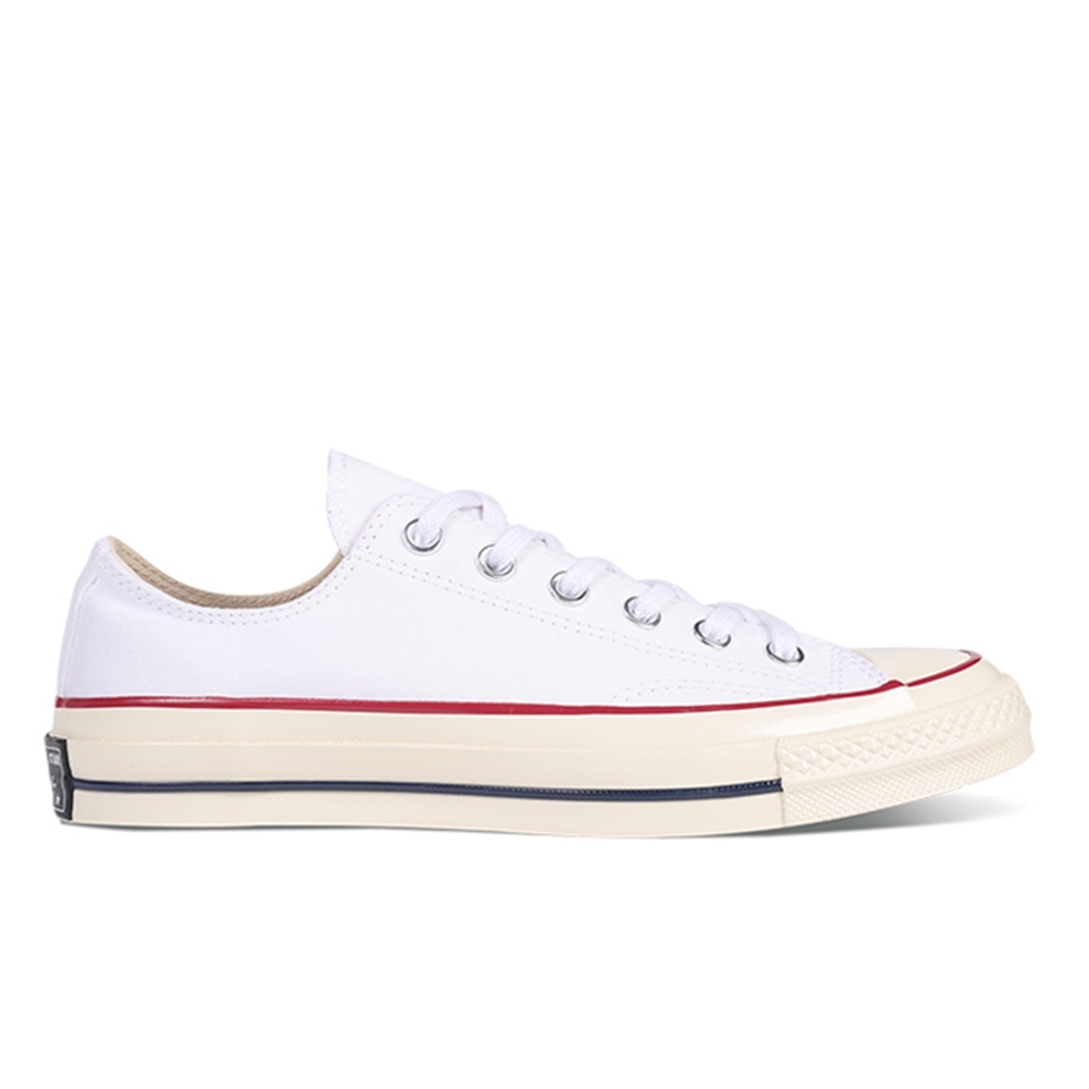 CONVERSE CHUCK 70 男女 低筒休閒鞋 白-162065C