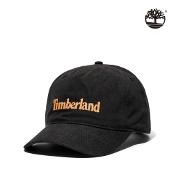 Timberland 中性黑色品牌印標Logo棒球帽|A1F5K