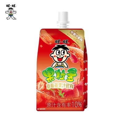 旺旺 果粒多草莓蘋果汁飲料 250ml