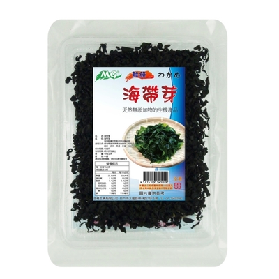 【茂格生機】天然海帶芽100g-乾燥海帶芽