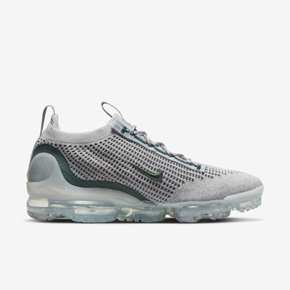 Nike Air VaporMax 2021 FK SE [DN3074-001] 男慢跑鞋運動支撐氣墊灰綠