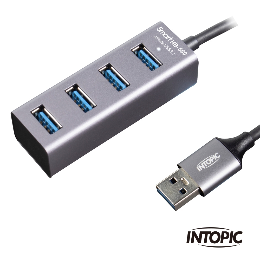 INTOPIC 廣鼎 USB3.1高速集線器(HB-560)