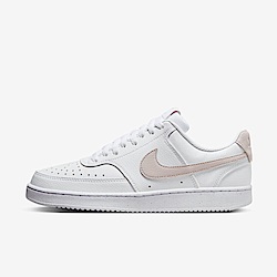 Nike W Court Vision Lo NN [DH3158-109] 女 休閒鞋 經典 復古 皮革 簡約 白 淡粉