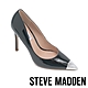 STEVE MADDEN-EVELYN-C 拼接尖頭細跟高跟鞋-黑色 product thumbnail 1