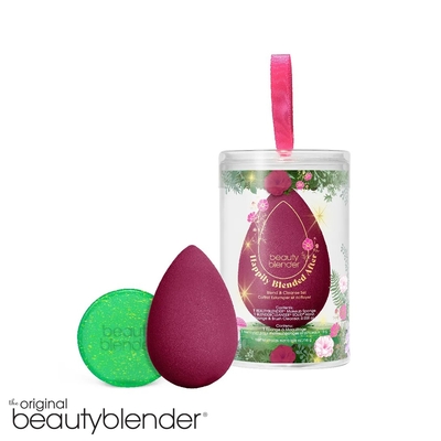 beautyblender 原創美妝蛋-美夢成真限定組-原創美妝蛋-魔力紅+旅行清潔皂-森林綠限定版 0.5oz