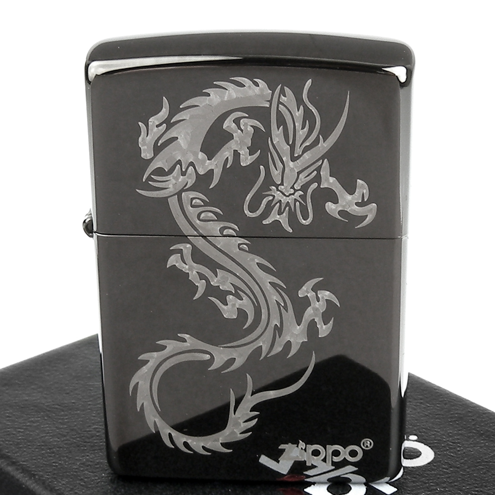 ZIPPO 美系~Chinese Dragon-中國龍圖案設計打火機