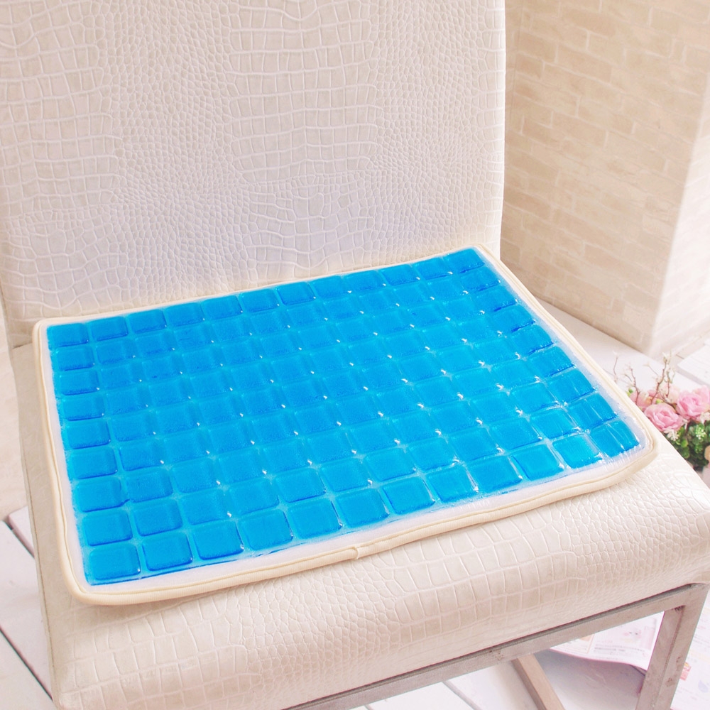 果凍冷凝膠冰涼墊/枕墊/冷暖兩用坐墊 一個