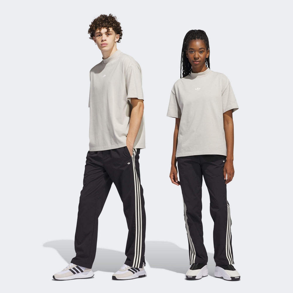 ADIDAS TRACK PANT 三葉草 男運動長褲-黑-IM9648